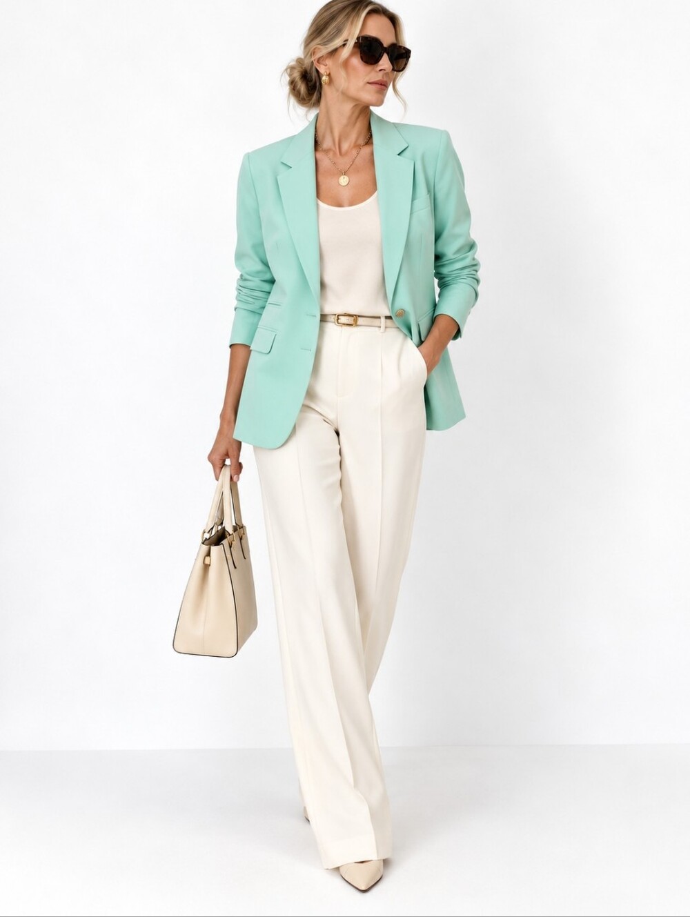 Vince Camuto Aqua Blazer Classic Style